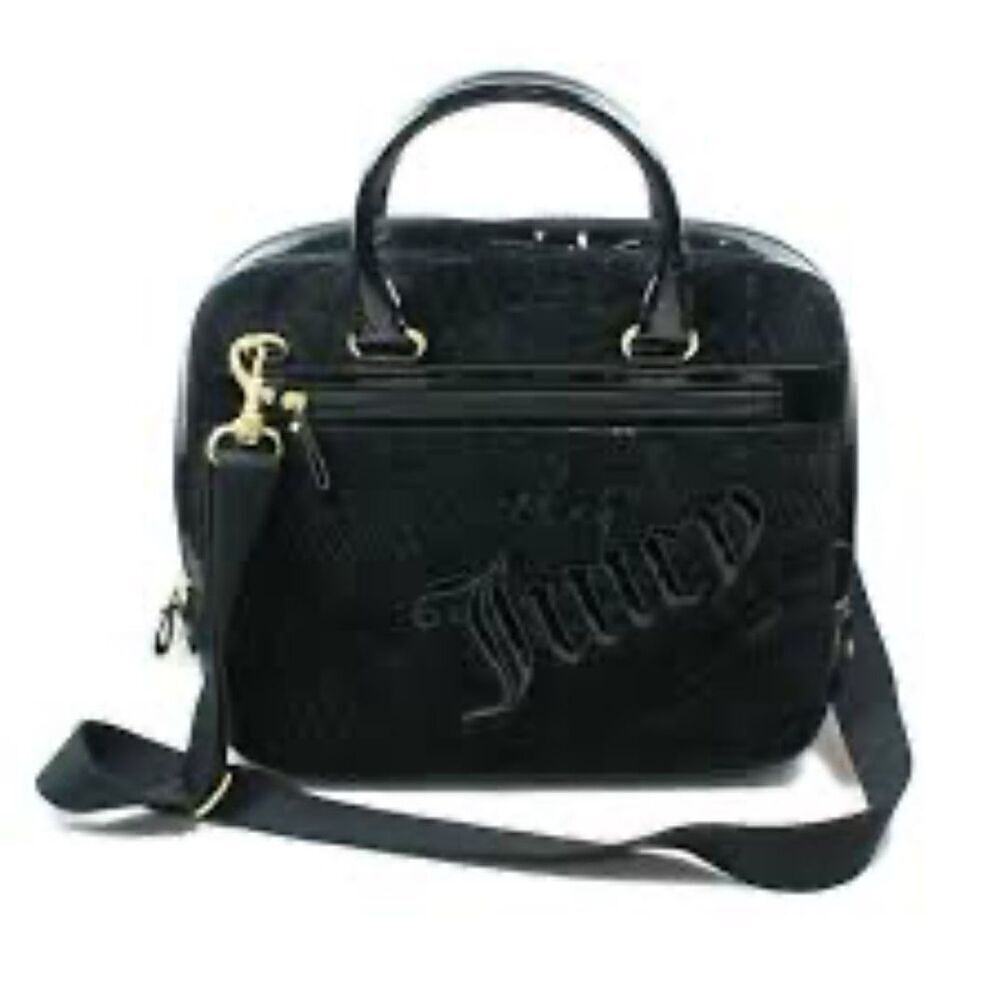 Vintage OG strawberry:fruit juicy couture laptop/computer messanger bag w/strap